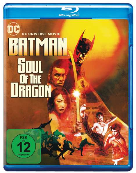 Batman: Soul of the Dragon (Blu-ray), Blu-ray Disc