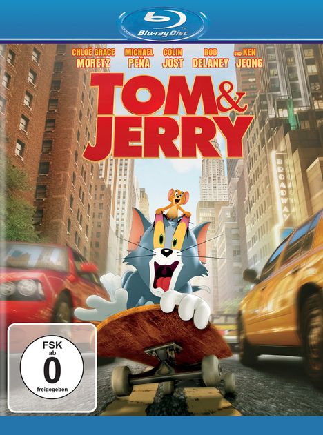 Tom &amp; Jerry (2021) (Blu-ray), Blu-ray Disc