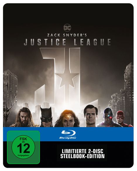 Zack Snyder's Justice League (Blu-ray im Steelbook), 2 Blu-ray Discs
