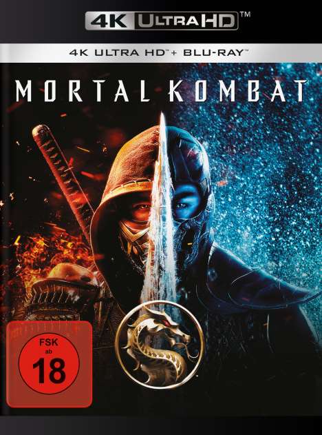 Mortal Kombat (2021) (Ultra HD Blu-ray &amp; Blu-ray), 1 Ultra HD Blu-ray und 1 Blu-ray Disc