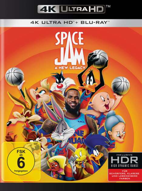 Space Jam: A New Legacy (Ultra HD Blu-ray &amp; Blu-ray), 1 Ultra HD Blu-ray und 1 Blu-ray Disc