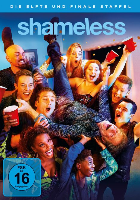 Shameless Staffel 11 (finale Staffel), 3 DVDs