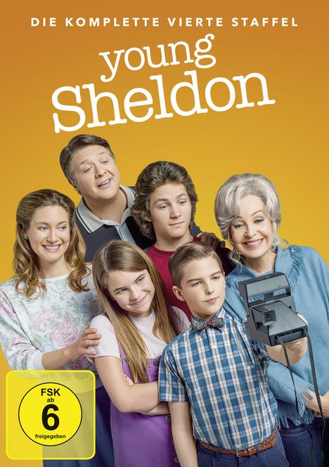 Young Sheldon Staffel 4, 2 DVDs