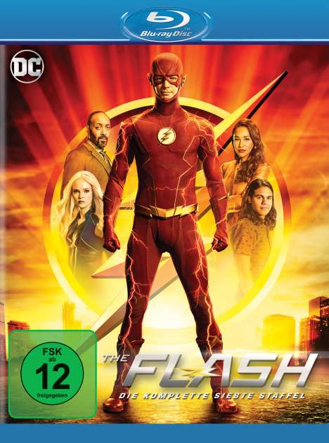 The Flash Staffel 7 (Blu-ray), 4 Blu-ray Discs
