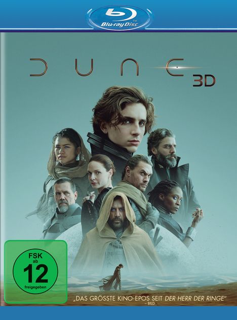 Dune (2021) (3D &amp; 2D Blu-ray), 2 Blu-ray Discs