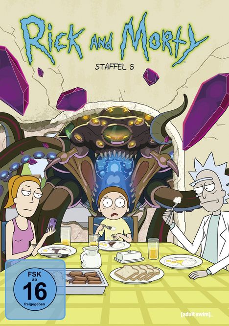 Rick and Morty Staffel 5, DVD