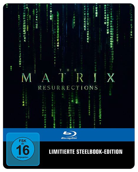 Matrix Resurrections (Blu-ray im Steelbook), Blu-ray Disc