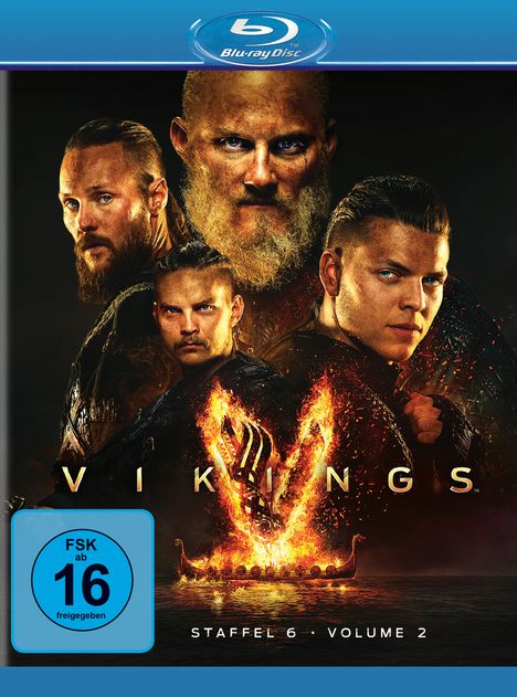 Vikings Staffel 6 Box 2 (finale Staffel) (Blu-ray), 3 Blu-ray Discs