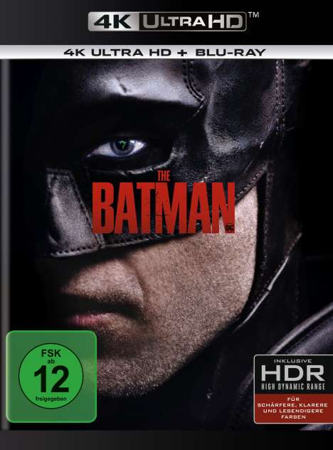 The Batman (2022) (Ultra HD Blu-ray &amp; Blu-ray), 1 Ultra HD Blu-ray und 1 Blu-ray Disc