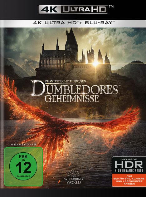 Phantastische Tierwesen: Dumbledores Geheimnisse (Ultra HD Blu-ray &amp; Blu-ray), 1 Ultra HD Blu-ray und 1 Blu-ray Disc