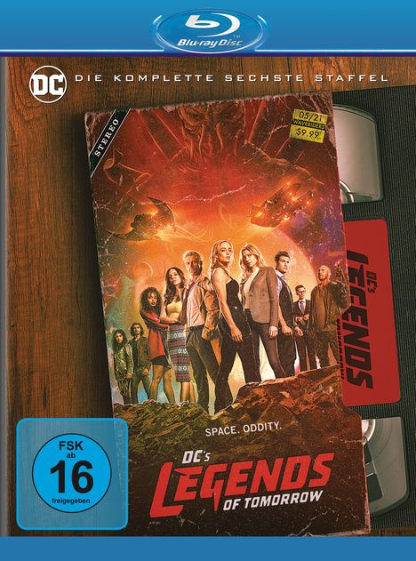 DC's Legends of Tomorrow Staffel 6 (Blu-ray), 3 Blu-ray Discs