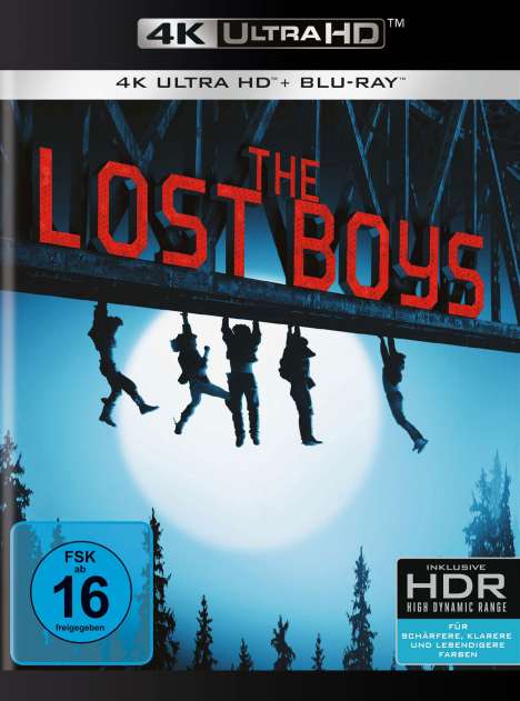 The Lost Boys (Ultra HD Blu-ray &amp; Blu-ray), 1 Ultra HD Blu-ray und 1 Blu-ray Disc