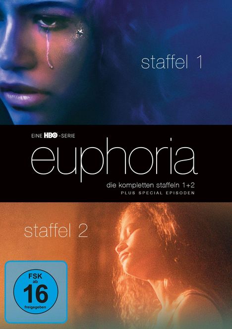 Euphoria Staffel 1&2, 4 DVDs