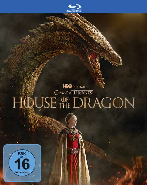 House of the Dragon Staffel 1 (Blu-ray), 4 Blu-ray Discs