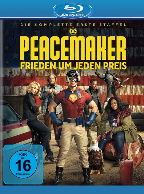 Peacemaker Staffel 1 (Blu-ray), 2 Blu-ray Discs
