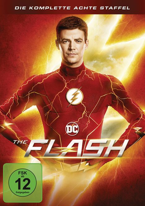 The Flash Staffel 8, 5 DVDs
