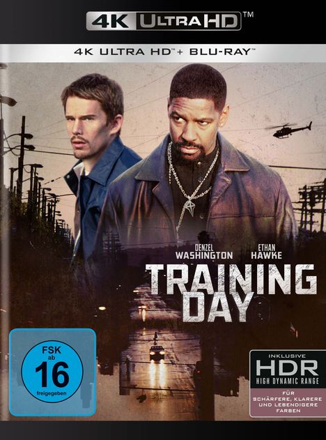 Training Day (Ultra HD Blu-ray &amp; Blu-ray), 1 Ultra HD Blu-ray und 1 Blu-ray Disc
