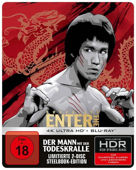 Der Mann mit der Todeskralle (Ultra HD Blu-ray &amp; Blu-ray im Steelbook), 1 Ultra HD Blu-ray und 1 Blu-ray Disc