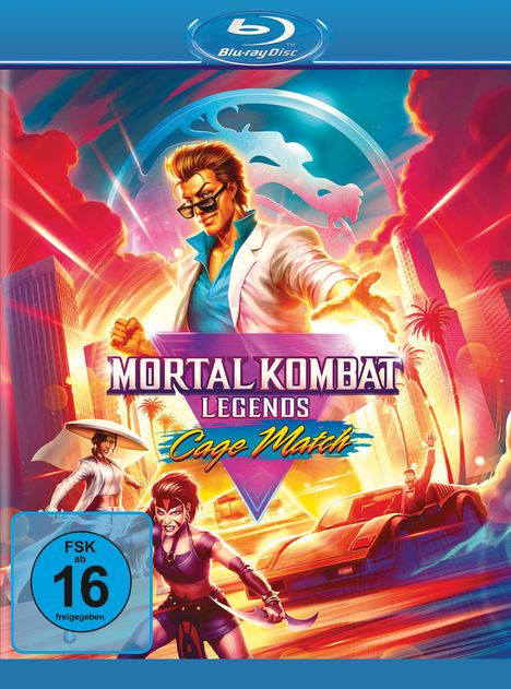 Mortal Kombat Legends: Cage Match (Blu-ray), Blu-ray Disc