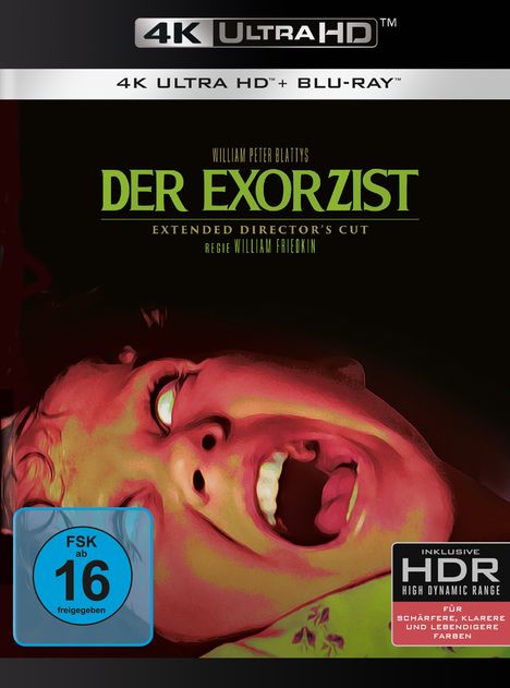 Der Exorzist (Ultra HD Blu-ray &amp; Blu-ray), 1 Ultra HD Blu-ray und 1 Blu-ray Disc