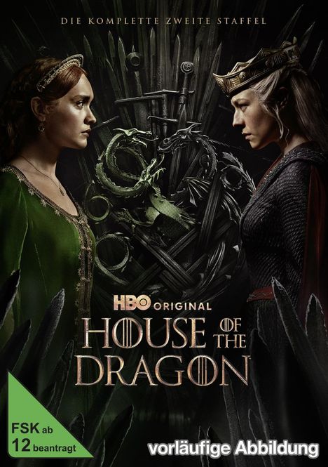 House of the Dragon Staffel 2, 5 DVDs