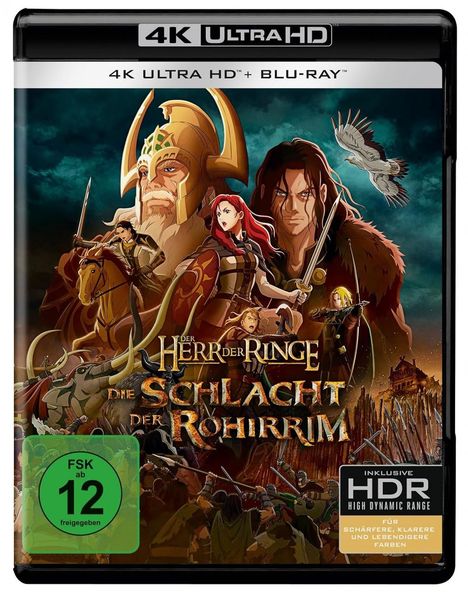 Der Herr der Ringe: Die Schlacht der Rohirrim (Ultra HD Blu-ray &amp; Blu-ray), 1 Ultra HD Blu-ray und 1 Blu-ray Disc