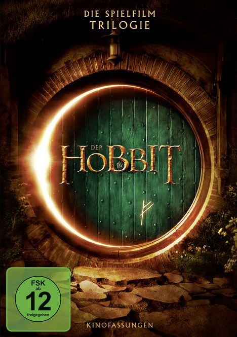Der Hobbit: Die Trilogie (Kinofassung), 3 DVDs