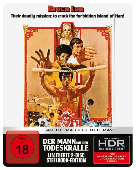 Der Mann mit der Todeskralle (Ultra HD Blu-ray & Blu-ray im Steelbook), 1 Ultra HD Blu-ray und 1 Blu-ray Disc
