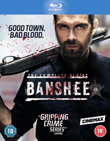 Banshee - The Complete Series (Blu-ray) (UK Import mit deutscher Tonspur), 15 Blu-ray Discs