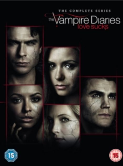 The Vampire Diaries Staffel 1-8 (UK Import), 43 DVDs