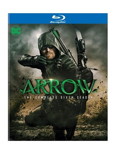 Arrow Season 6 (Blu-ray) (UK Import), 4 Blu-ray Discs