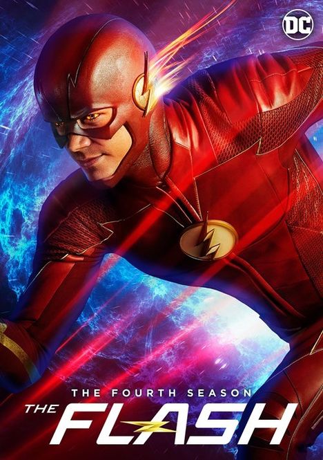 The Flash Season 4  (Blu-ray) (UK Import), Blu-ray Disc