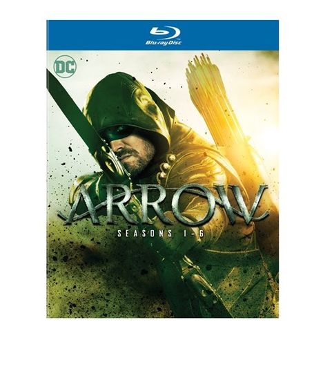 Arrow Season 1-6 (Blu-ray) (UK Import), 24 Blu-ray Discs