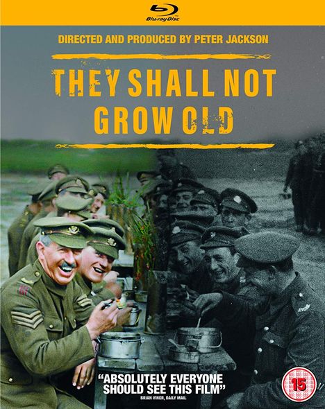 They Shall Not Grow Old (2018) (Blu-ray) (UK-Import), Blu-ray Disc