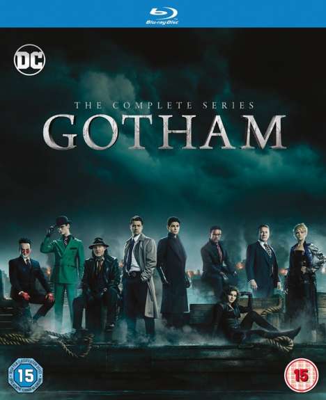 Gotham Season 1-5 (Blu-ray) (UK Import), 18 Blu-ray Discs