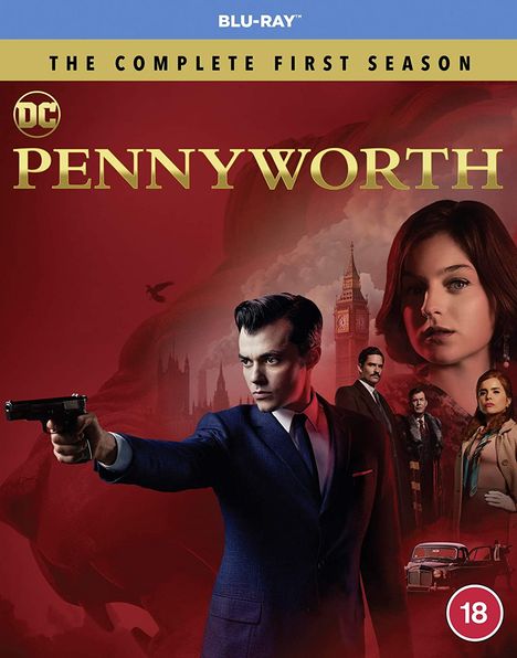 Pennyworth Season 1 (Blu-ray) (UK Import), 3 Blu-ray Discs