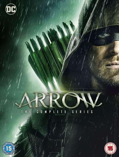 Arrow Season 1-8 (Complete Series) (UK Import), 39 DVDs