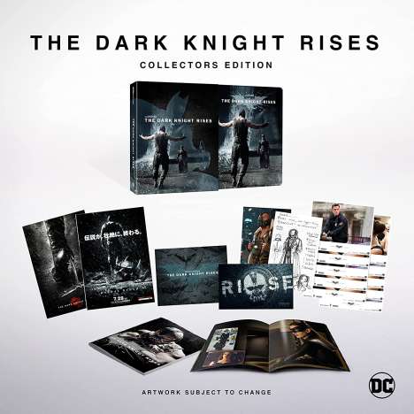 Dark Knight Rises (Ultimate Collectors Edition) (UK Import mit deutscher Tonspur) (Ultra HD Blu-ray &amp; Blu-ray), 1 Ultra HD Blu-ray und 1 Blu-ray Disc