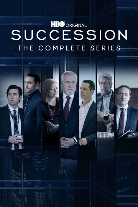 Succession Season 1-4 (UK Import), 12 DVDs