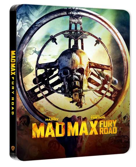 Mad Max - Fury Road (Ultra HD Blu-ray &amp; Blu-ray im Steelbook) (UK Import), 1 Ultra HD Blu-ray und 1 Blu-ray Disc