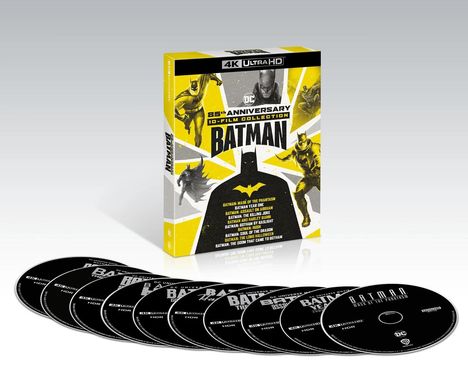 Batman (85th Anniversary Collection) (Ultra HD Blu-ray) (UK Import), 10 Ultra HD Blu-rays