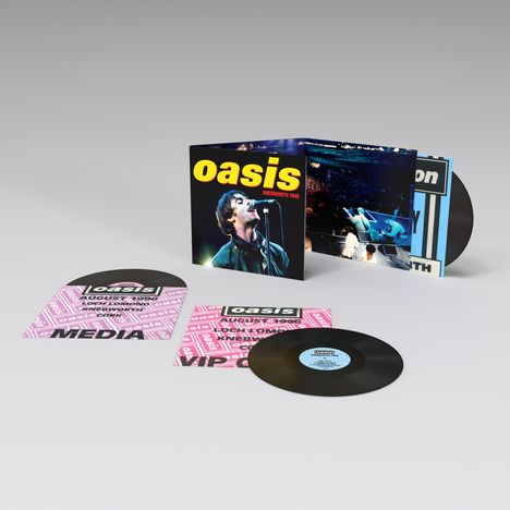 Oasis: Knebworth 1996, 3 LPs