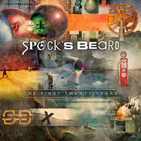 Spock's Beard: The First Twenty Years (Special-Edition), 2 CDs und 1 DVD