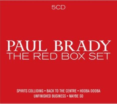 Paul Brady: Red Box Set, 5 CDs