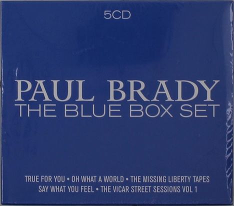 Paul Brady: Blue Box Set, 5 CDs