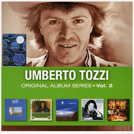 Umberto Tozzi: Original Album Series Vol. 2, 5 CDs