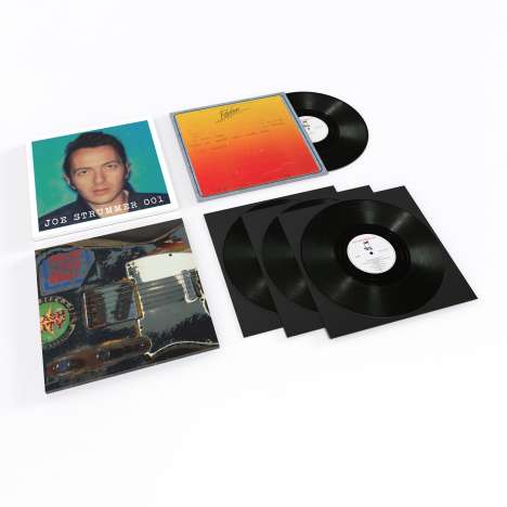 Joe Strummer: Joe Strummer 001 (180g) (Vinyl-Boxset), 3 LPs und 1 Single 12"