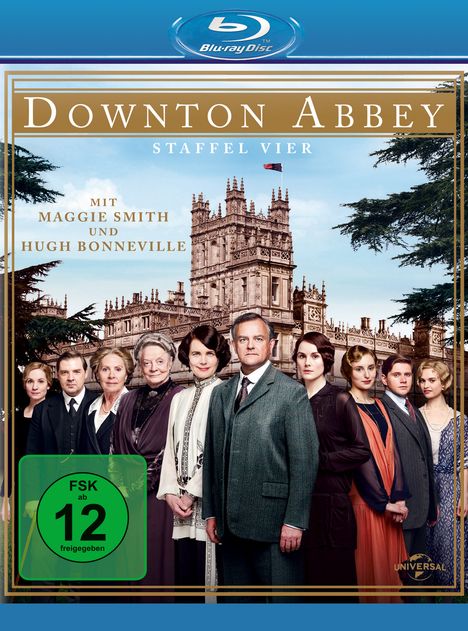 Downton Abbey Season 4 (Blu-ray), 3 Blu-ray Discs