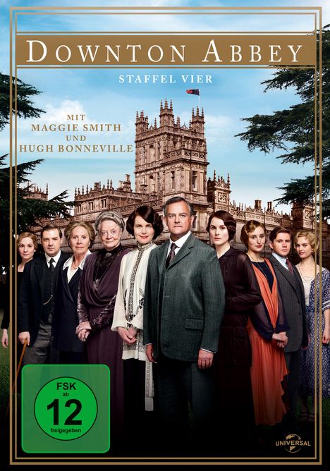 Downton Abbey Season 4, 4 DVDs