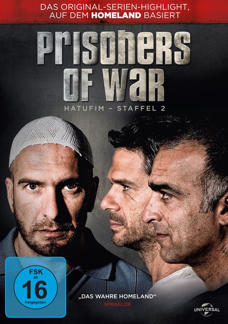 Prisoners of War - Hatufim Season 2, 4 DVDs